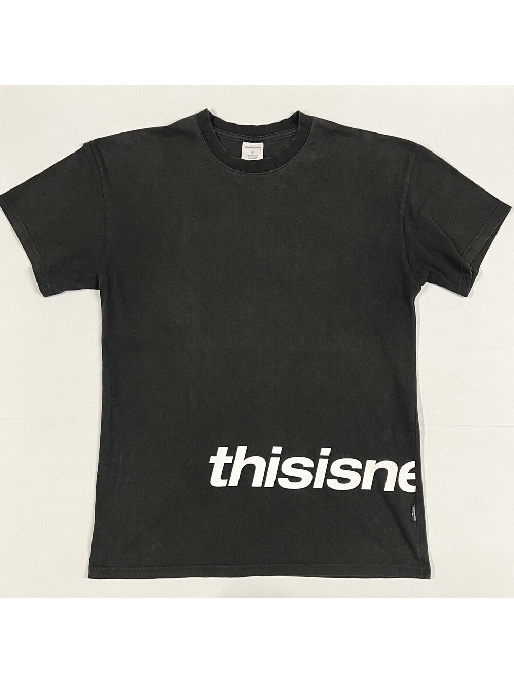 thisisneverthat T Shirt Sz L Double Sided This Is Never That Korea Black Wrap